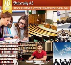 10张高清的校园生活图片：University #2,10 x UHQ JPEG